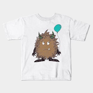 Hairy Monster Kids T-Shirt